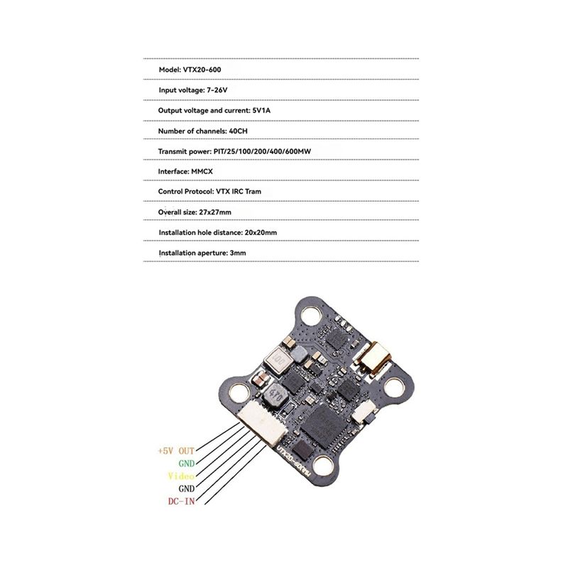 A97I-5.8G 40CH VTX FPV Transmi - Drone Racing Vtx review and price