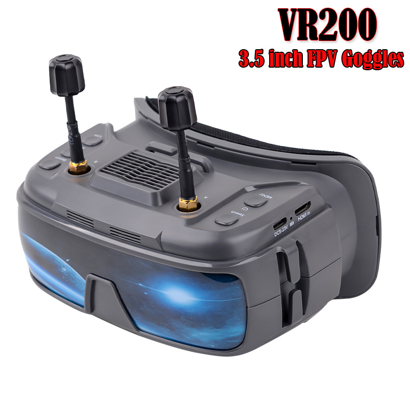 VR200 3.5 inch 5.8G FPV Video  - Drone Racing Goggles review and price