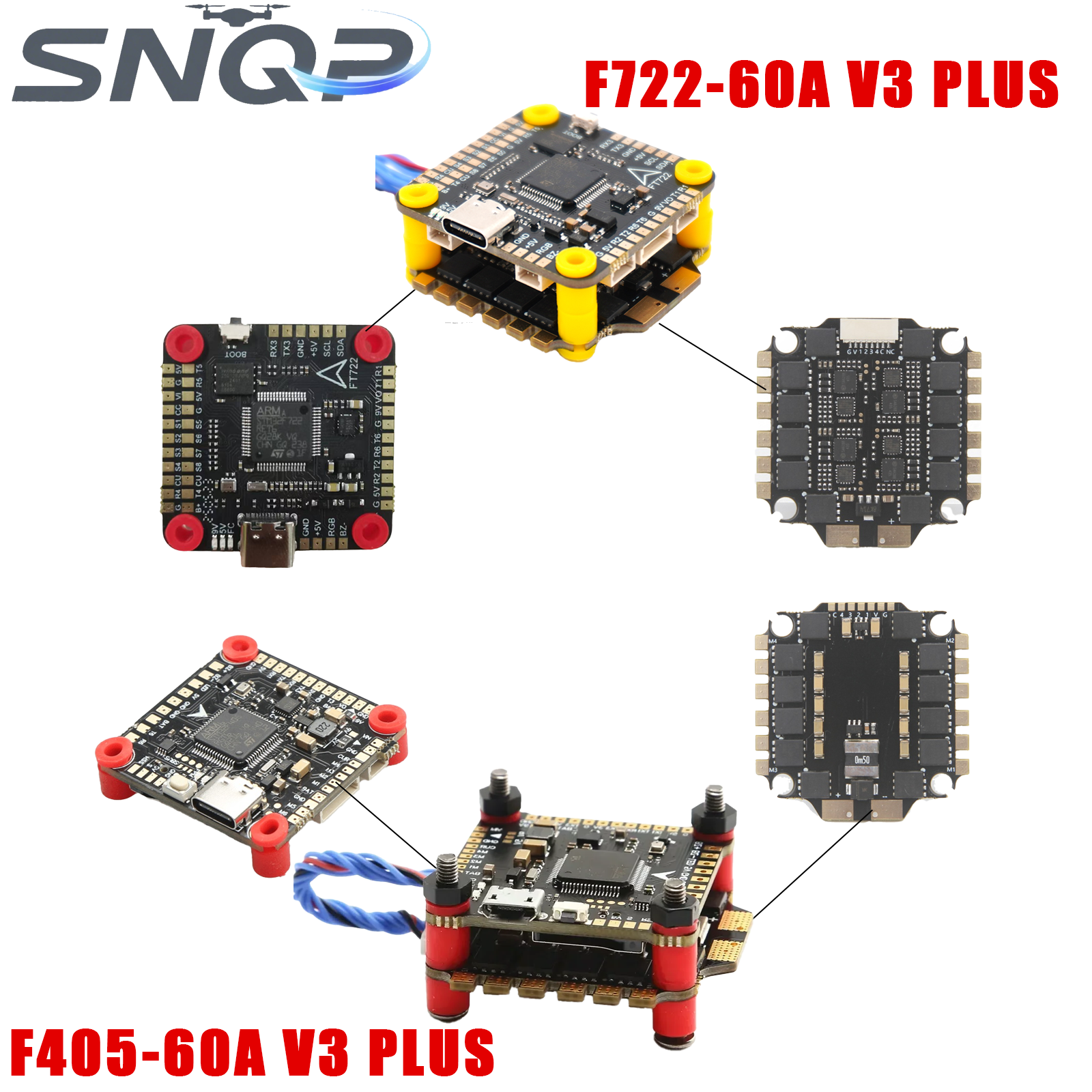 F405/F722 Triple Flight Contro - Drone Racing Flight Controller review and price