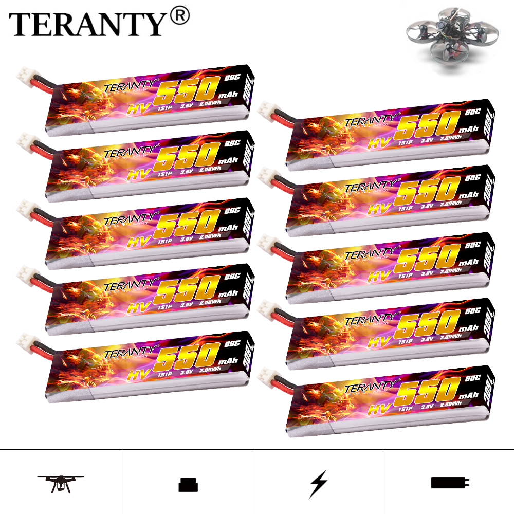 TERANTY HV 1S 3.8V 550mAh 80C/ - Drone Racing Battery review and price