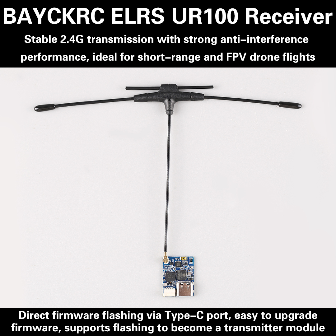 BAYCKRC UR100 ExpressLRS Dual  - Drone Racing Receiver review and price